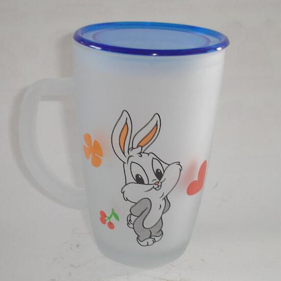 玻璃平印花，磨砂玻璃瓶